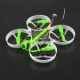 19.5g Moblite7 75mm 1S Diamond F4 AIO 5A BB2 ESC Reciver 25/200mW VTX Whoop FPV Racing Drone BNF w/ EX0802 19000KV Unibell Motor Runcam Nano 3 800TVL Camera