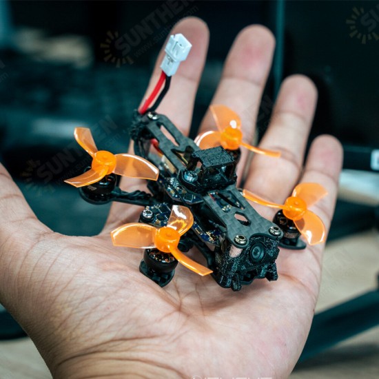 26g 1S Baby Nazgul Nano 63mm FPV Racing Drone BNF Runcam Atom 800TVL Cam SucceX F4 1S 5A AIO with built-in D8 Receiver 50mW VTX 0802 20000KV Motor