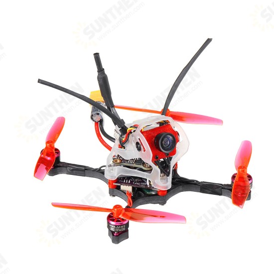 35g WASP V2 100mm Wheelbase Play F4 Whoop 2S FC 4 In 1 ESC Toothpick FPV Racing Drone BNF with 1/4 COMS Sensor Camera