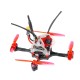 35g WASP V2 100mm Wheelbase Play F4 Whoop 2S FC 4 In 1 ESC Toothpick FPV Racing Drone BNF with 1/4 COMS Sensor Camera