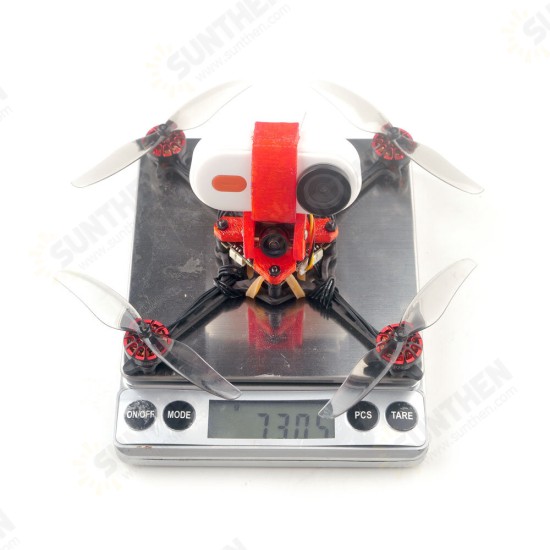 40g Crux3 1S ELRS 115mm Wheelbase 3 Inch F4 Toothpick FPV Racing Drone BNF w/ 5.8G 25-200mW VTX Caddx ANT 1200TVL Camera