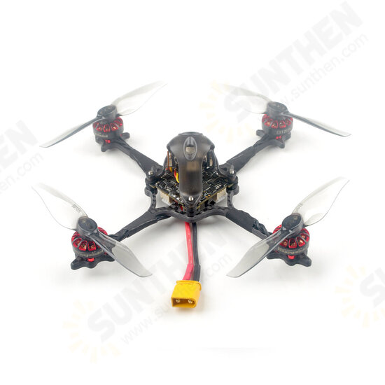 41g Crux3 115mm CrazybeeX FR V2.2 F4 AIO ESC 25/200mW VTX 1-2S 3 Inch Toothpick FPV Racing Drone BNF w/ 1202.5 Motor Caddx ANT 1200TVL Camera Support Insta360 Go