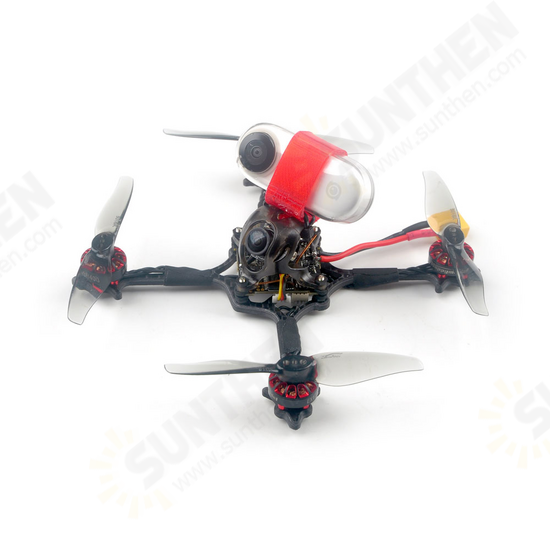 41g Crux3 115mm CrazybeeX FR V2.2 F4 AIO ESC 25/200mW VTX 1-2S 3 Inch Toothpick FPV Racing Drone BNF w/ 1202.5 Motor Caddx ANT 1200TVL Camera Support Insta360 Go