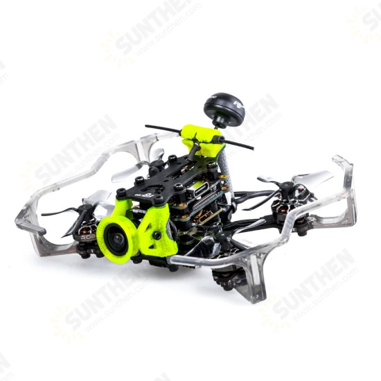 59g Firefly Baby Quad HD V1.2 80mm 1.6 Inch F7 4S FPV Racing Drone BNF w/ Caddx Vista Polar Nano Digital System