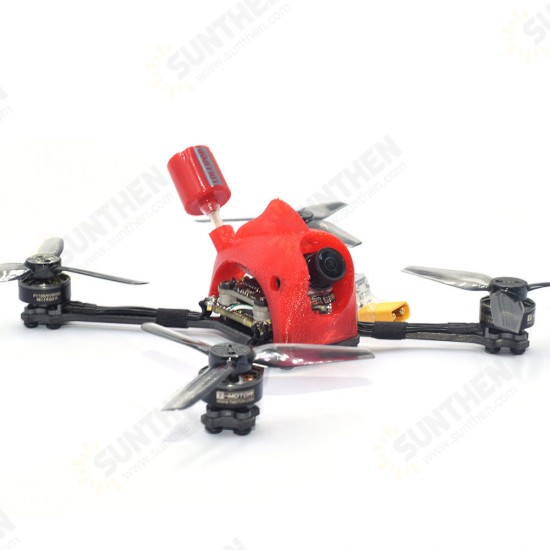 FUNNY125 2.5 Inch 3S Toothpick FPV Racing Drone PNP/BNF AIO F4 FC 13A ESC 1103 8000KV Motor 1200tvl IRC Tramp 200mW VTX