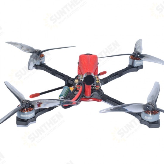 Funny5 5 Inch 210mm 3-6S ToothPick FPV Racing Drone PNP/BNF with TBS UNIFY PRO32 Nano VTX Caddx RATEL2 Cam 1606 Motor F411 AIO FC 35A ESC