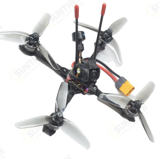 STICK4 4S 4Inch 154MM FPV ToothPick RC Drone PNP BNF with Caddx Turbo EOS2 Camera 1507 Motor F411 AIO FC 30A ESC