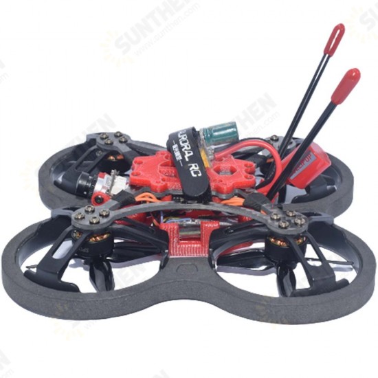 Smooth-R 100mm 2 Inch 3-4S FPV Racing Drone PNP/BNF Caddx ANT 1200TVL Camera F405 20A 1204 Motor 200mW VTX