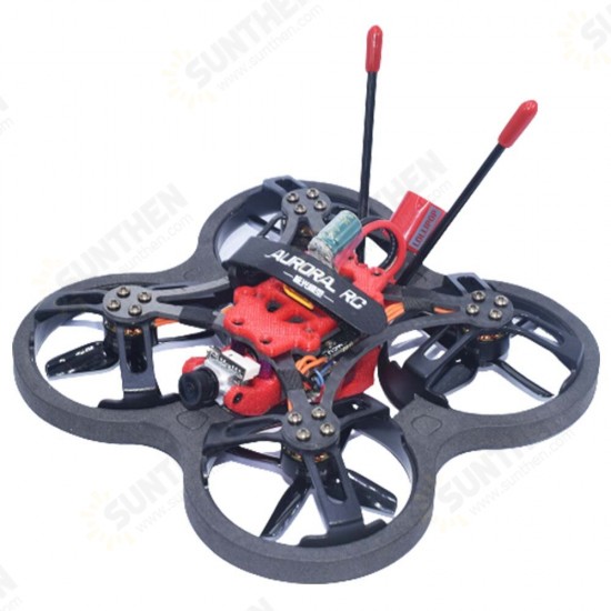 Smooth-R 100mm 2 Inch 3-4S FPV Racing Drone PNP/BNF Caddx ANT 1200TVL Camera F405 20A 1204 Motor 200mW VTX