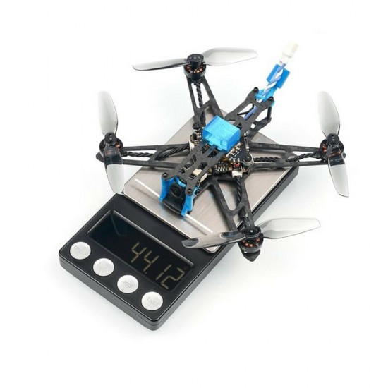 HX115 LR 3inch 1S 126mm Toothpick FPV RC Drone F4 1S 12A AIO FC with ELRS 2.4G Receiver 1102 18000KV Motor