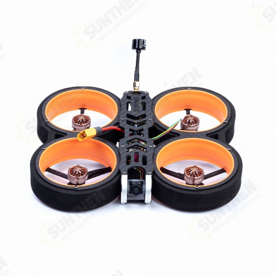 349/369 3 Inch 158mm 4S/6S Cinewhoop FPV Racing Drone BNF Frsky R-XSR RUNCAM NANO2