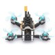 F1 1.6 Inch 3S FPV Racing Drone BNF MSR D16 w/ RUNCAM NANO 2 Cam MAMBA F405MINI MK3.5 FC 30A ESC TOKA 1103 10000KV Motor