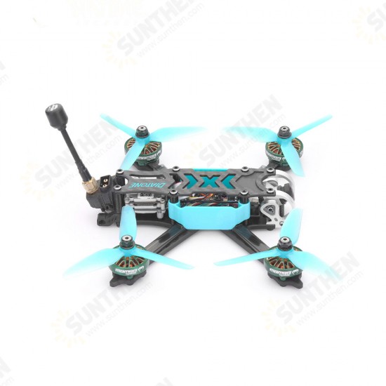 F4 4 Inch 4/6S HD FPV Racing Drone Caddx Polar Vista FPV System MAMBA F411 AIO FC 35A ESC TOKA 2203.5 2200/4200KV Motor