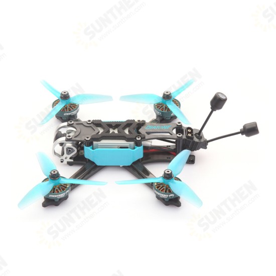 F4 4 Inch HD Version 4S/6S FPV Racing Drone Camera AIR UNIT FPV System MAMBA AIO F411 FC 35A ESC TOKA 2203.5 Motor