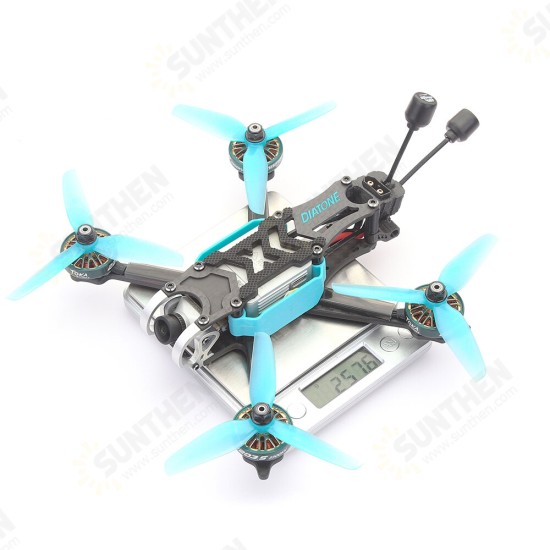 F4 4 Inch HD Version 4S/6S FPV Racing Drone Camera AIR UNIT FPV System MAMBA AIO F411 FC 35A ESC TOKA 2203.5 Motor