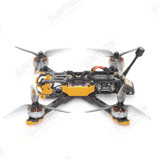 F5 V2 HD Version 5 Inch 4S / 6S FPV Racing Drone BNF Caddx Polar Vista GPS F722 MK2 F7 FC 50A Blheli_32 ESC 2306.5 Motor