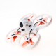 II 75mm 1-2S Whoop FPV Racing Drone BNF FrSky D8 Runcam Nano2 Cam 25/100/200mw VTX 5A Blheli_S ESC