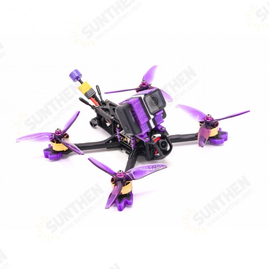 LAL 5style 220mm 6S Freestyle 5 Inch FPV Racing Drone PNP/BNF F4 Bluetooth FC Caddx Ratel 2307 1850KV Motor 50A Blheli_32 ESC