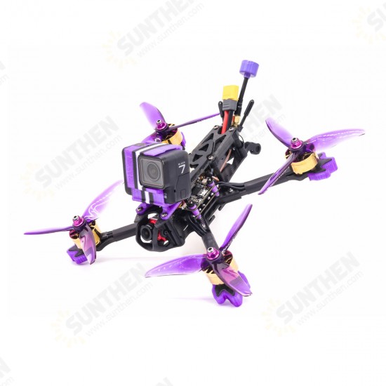 LAL 5style 220mm 6S Freestyle 5 Inch FPV Racing Drone PNP/BNF F4 Bluetooth FC Caddx Ratel 2307 1850KV Motor 50A Blheli_32 ESC