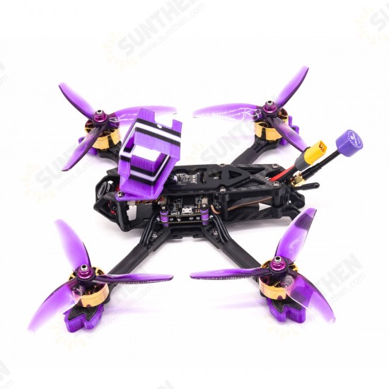 LAL 5style 220mm 6S Freestyle 5 Inch FPV Racing Drone PNP/BNF F4 Bluetooth FC Caddx Ratel 2307 1850KV Motor 50A Blheli_32 ESC