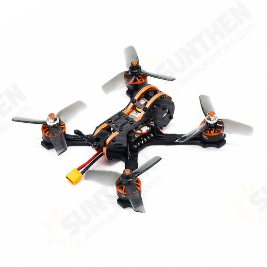 Tyro Tyro79S 140mm F4 OSD 20A ESC 3 Inch FPV Racing Drone RTF w/ 200mW VTX Frsky XM+ Receiver & LiteRadio 2.4G Radio Transmitter Mode 2 for Novice Newer Beginner