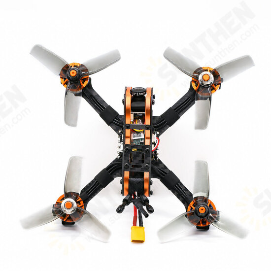 Tyro Tyro79S 140mm F4 OSD 20A ESC 3 Inch FPV Racing Drone RTF w/ 200mW VTX Frsky XM+ Receiver & LiteRadio 2.4G Radio Transmitter Mode 2 for Novice Newer Beginner