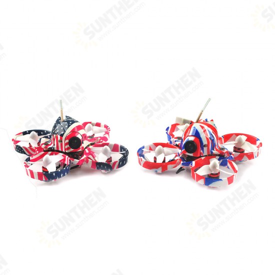 US65 UK65 65mm Whoop FPV Racing Drone BNF Crazybee F3 Flight Controller OSD 6A Blheli_S ESC