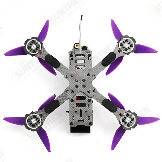 Wizard X220S FPV Racer RC Drone Omnibus F4 5.8G 40CH 30A Dshot600 800TVL Flysky FS-i6X RTF