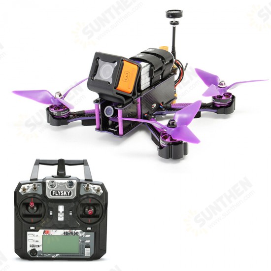 Wizard X220S FPV Racer RC Drone Omnibus F4 5.8G 40CH 30A Dshot600 800TVL Flysky FS-i6X RTF