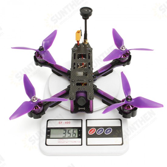 Wizard X220S FPV Racer RC Drone Omnibus F4 5.8G 40CH 30A Dshot600 800TVL Flysky FS-i6X RTF