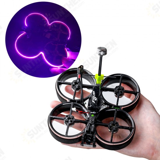 V1.2 Neon Led HD Version 90mm Wheelbase 2inch 4S FPV Drone PNP BNF w/ Caddx Polar Nano Digital HD System