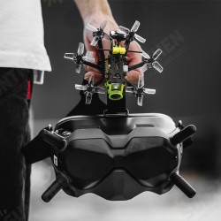 Firefly Hex Nano Hexacopter HD 90mm 1.6 Inch 4S PV Racing Drone w/ Vista Nebula Nano V2 & FPV Goggles V2 Combo Firefly Hex Nano Hexacopter HD 90mm 1.6 Inch 4S PV Racing Drone w/ Vista Nebula Nano V2 & FPV Goggles V2 Combo