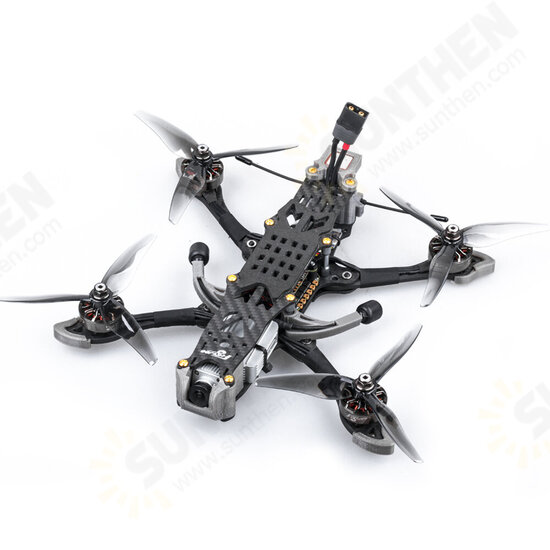 HD 6 Inch 6S Freestyle FPV Racing Drone BNF Caddx Air Unit Polar Digital HD System F7 Bluetooth FC GPS 1750KV 50A BLheli_32 ESC Titanium