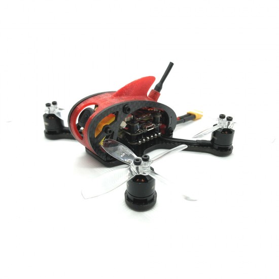 Leader 2.5SE 120mm FPV Racing Drone PNP F3 OSD 28A BLHELI_S 2-4S 600mW Caddx Micro F2