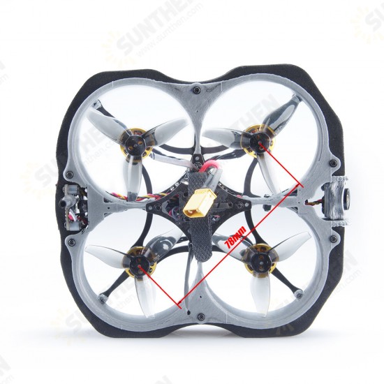 LIGO78X 360GO 2Inch 78mm Wheelbase Ducted CineWHOOP FPV Racing Drone PNP/BNF w/ 800TVL 800x600 GL950 Camera SH50AF4 MATEKF411 2-3S FC 4 In 1 ESC GL1202 8700KV Motor