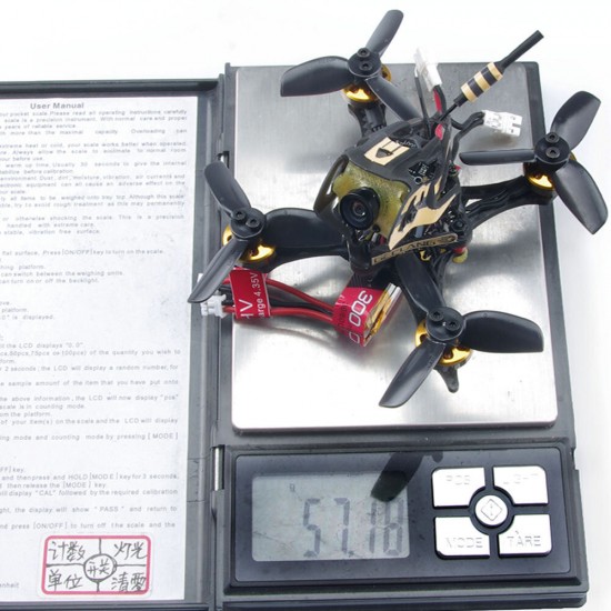 85X 2 Inch 2S Toothpick FPV Racing Drone BNF / PNP F4 Flight Controller 1202 8700KV Motor 800TVL Cam