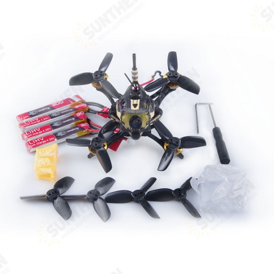 85X 2 Inch 2S Toothpick FPV Racing Drone BNF / PNP F4 Flight Controller 1202 8700KV Motor 800TVL Cam