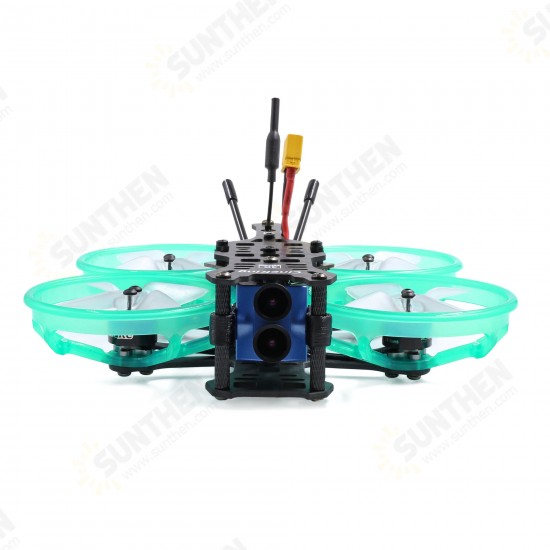 4K 95mm 2S 2 Inch FPV Racing Drone BNF/PNP 1103 8000KV Motor F4 FC OSD 12A BLheli_S ESC Caddx Tarsier HD Cam