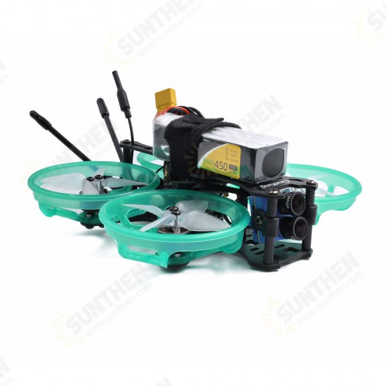 4K 95mm 2S 2 Inch FPV Racing Drone BNF/PNP 1103 8000KV Motor F4 FC OSD 12A BLheli_S ESC Caddx Tarsier HD Cam