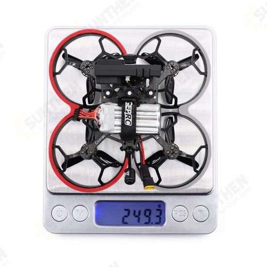 HD Under 250g 126mm 4S 3 Inch FPV Racing Drone BNF w/ F4 AIO 35A ESC Caddx Polar Vista Digital System