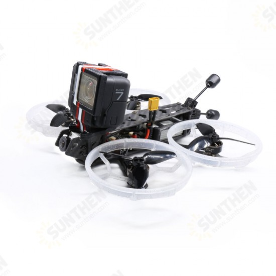 HD3 3 Inch 3-4S CineWhoop FPV Racing Drone BNF FPV Air Unit F7 FC 35A ESC 1404 3850KV Motor