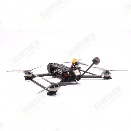 Crocodile 5 Baby 5 Inch 4S LR HD Long Range FPV Racing Drone Caddx Polar Vista F722 AIO Flight Contoller 35A ESC GR2004 2550KV Motor