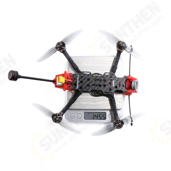 4 Inch Analog LR Micro Long Range 4S FPV Racing Drone PNP/BNF Caddx Ratel Cam VTX 5.8G 600MW GPS F4/F7 FC 20A/35A ESC 1404 2750KV Motor