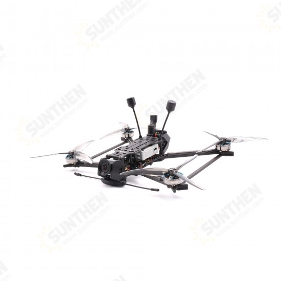 Crocodile5 Baby 5 Inch 4S LR HD Long Range FPV Racing Drone Air Unit F722 AIO Flight Contoller 35A ESC GR2004 2550KV Motor