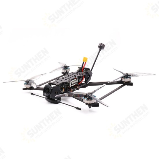 Crocodile5 Baby LR HD 4S 5 Inch 227mm Polar LongRange FPV Racing Drone Caddx Vista Polar HD F722 AIO Flight Contoller 35A ESC GR2004 2550KV Motor