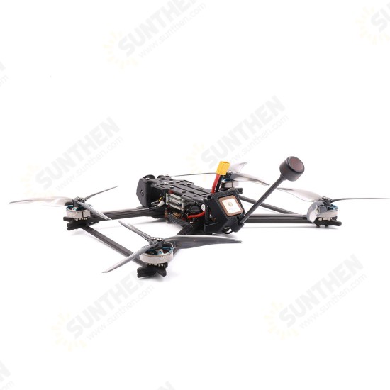 Crocodile5 Baby LR HD 4S 5 Inch 227mm Polar LongRange FPV Racing Drone Caddx Vista Polar HD F722 AIO Flight Contoller 35A ESC GR2004 2550KV Motor