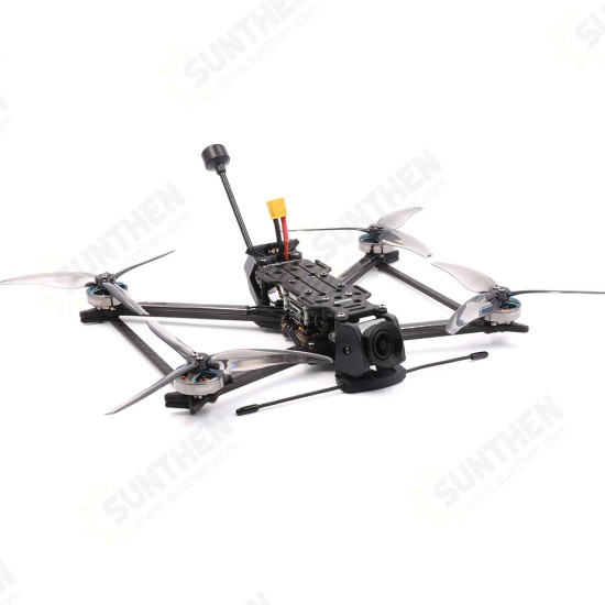 Crocodile5 Baby LR HD 4S 5 Inch 227mm Polar LongRange FPV Racing Drone Caddx Vista Polar HD F722 AIO Flight Contoller 35A ESC GR2004 2550KV Motor