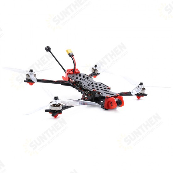 Crocodile7 Lite 7 Inch HD 6S LR Long Range FPV Racing Drone Caddx Polar Vista FPV System F722 FC 50A Blheli_32 Brushless ESC GR2306.5 1350KV Motor