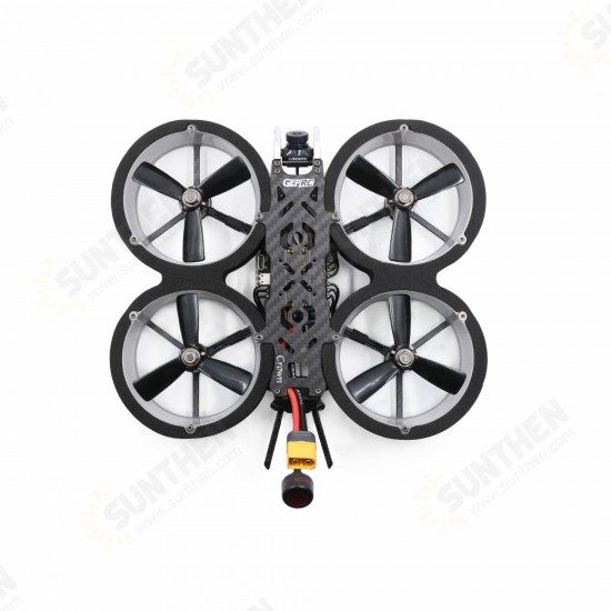 Crown HD 3 Inch 6S Cinewhoop FPV Racing Drone PNP/BNF Caddx Vista Nebula NANO SPAN F722 HD FC 1408 2500KV Motor 45A Blheli_S ESC