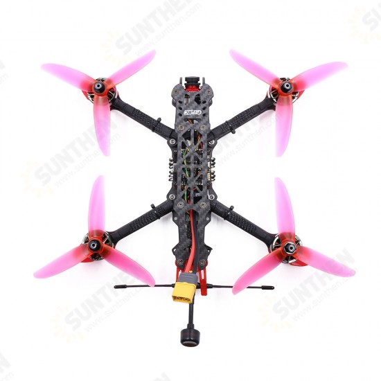 Mark4 4S 5Inch 225mm Wheelbase SPAN F722 HD Flight Controller BLHeli_S Dshot1200 ESC Support 3-6S Lipo 2306.5 2450KV Motor PNP/BNF Freestyle RC FPV Racing Drone